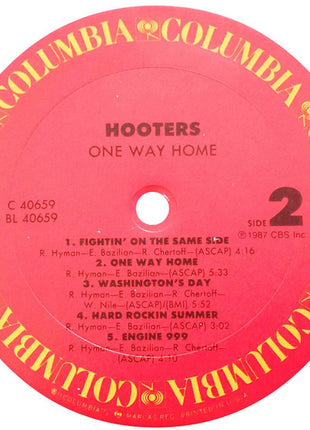 The Hooters : One Way Home (LP, Album, Car)