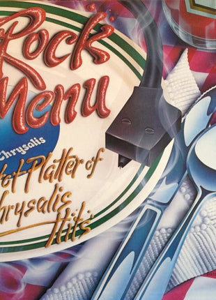 Various : Rock Menu - Hot Platter Of Chrysalis Hits (LP, Comp)