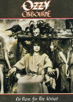 the album cover for Ozzy Osbourne - No Rest for the Wicked