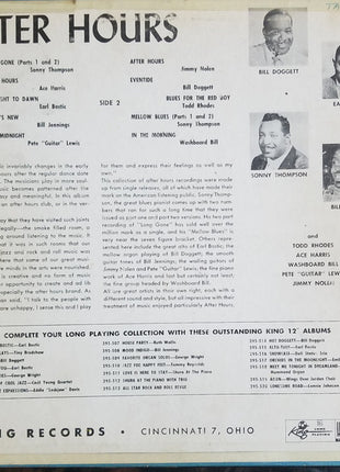 Various : After Hours (LP, Comp, Mono)