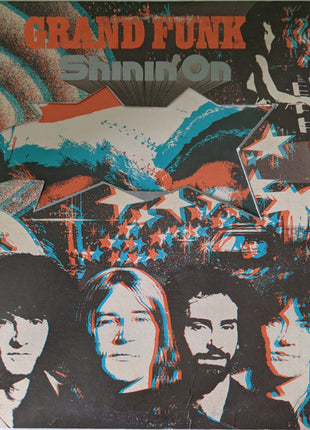 Grand Funk Railroad : Shinin' On (LP, Album, Los)