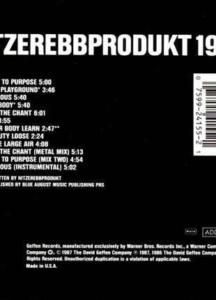 Nitzer Ebb : That Total Age (CD, Album)