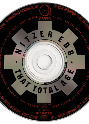 Nitzer Ebb : That Total Age (CD, Album)