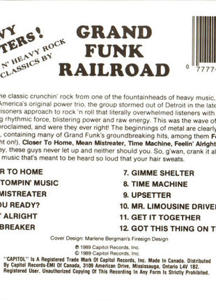 Grand Funk Railroad : Heavy Hitters! (CD, Comp)