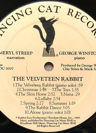 Meryl Streep / George Winston : The Velveteen Rabbit (LP, Album)
