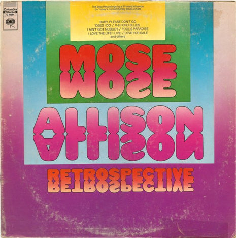 Mose Allison : Retrospective (LP, Comp, San)