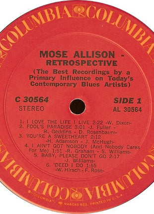Mose Allison : Retrospective (LP, Comp, San)
