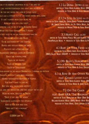 Teena Marie : La Doña (CD, Album)