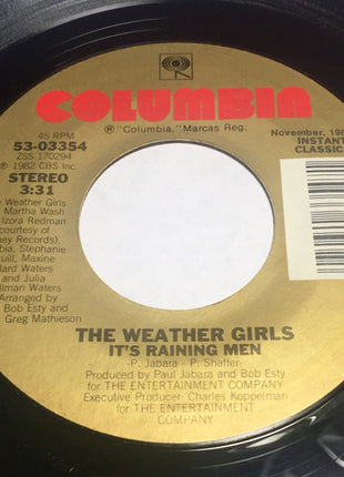 The Weather Girls : It's Raining Men (7", Single, RE)