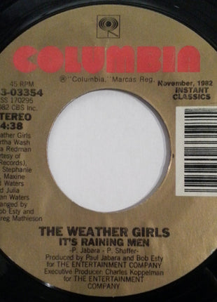 The Weather Girls : It's Raining Men (7", Single, RE)