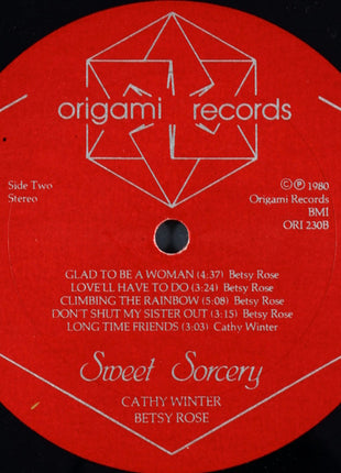 Cathy Winter And Betsy Rose : Sweet Sorcery (LP, Album)