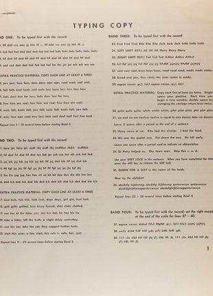 No Artist : Touch Typing Made Simple: A Sound Teaching Method (LP)