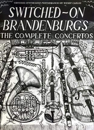 Wendy Carlos : Switched-On Brandenburgs (The Complete Concertos) (2xLP, Comp, Pit)
