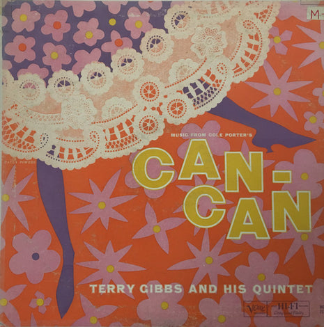 Terry Gibbs Quintet : Music From Cole Porter's Can-Can (LP, Mono)