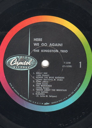 Kingston Trio : Here We Go Again! (LP, Album, Mono, Los)