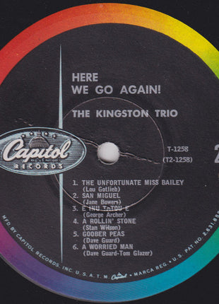 Kingston Trio : Here We Go Again! (LP, Album, Mono, Los)