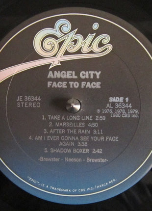 Angel City (2) : Face To Face (LP, Album)