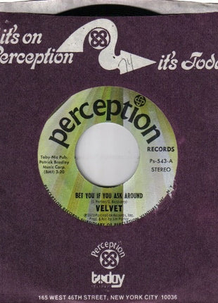 Velvet (18) : Bet You If You Ask Around (7")