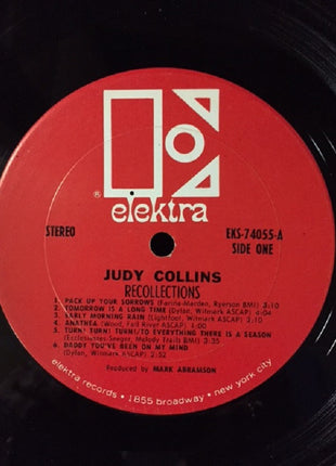 Judy Collins : Recollections (LP, Comp, Pit)