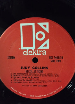 Judy Collins : Recollections (LP, Comp, Pit)