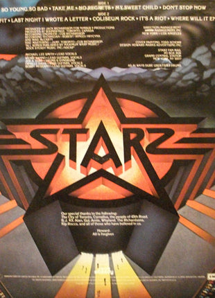 Starz (2) : Coliseum Rock (LP, Album, Win)