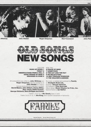 Family (6) : Old Songs, New Songs (LP, Comp)