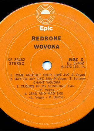 Redbone : Wovoka (LP, Album, San)