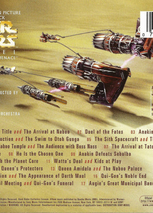 John Williams (4) : Star Wars - Episode I: The Phantom Menace (Original Motion Picture Soundtrack) (CD, Album)