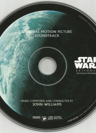 John Williams (4) : Star Wars - Episode I: The Phantom Menace (Original Motion Picture Soundtrack) (CD, Album)
