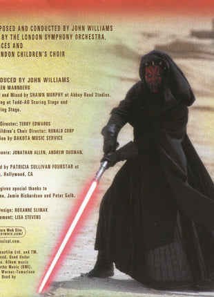 John Williams (4) : Star Wars - Episode I: The Phantom Menace (Original Motion Picture Soundtrack) (CD, Album)