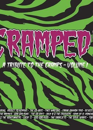 the album cover for Cramped Tribute To The Cramps - Cramped 1: Tribute to the Cramps / Various