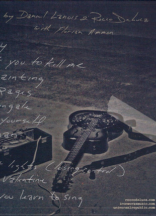 Rocco Deluca & The Burden : Mercy (CD, Album)