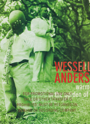 Wessell Anderson : Warmdaddy In The Garden Of Swing (CD, Album, Promo)