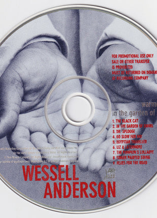 Wessell Anderson : Warmdaddy In The Garden Of Swing (CD, Album, Promo)