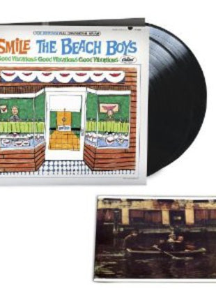 the album cover for The Beach Boys - The Smile Sessions