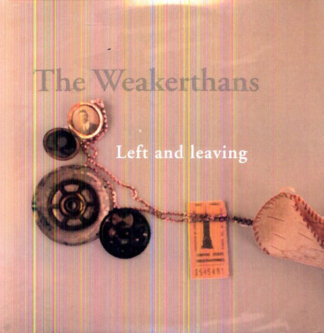 the album cover for The Weakerthans - Left And Leaving [LP]