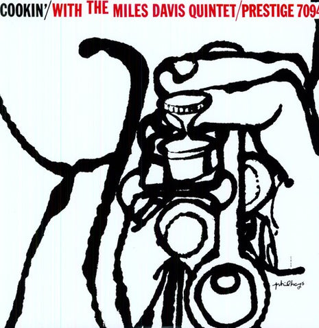 the album cover for Miles Davis - Cookin with the Miles Davis Quintet