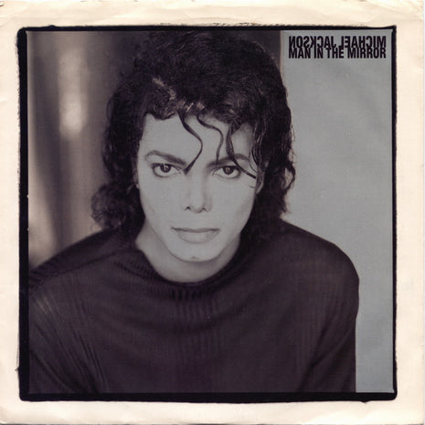 Michael Jackson : Man In The Mirror (7", Single, Promo, Styrene)