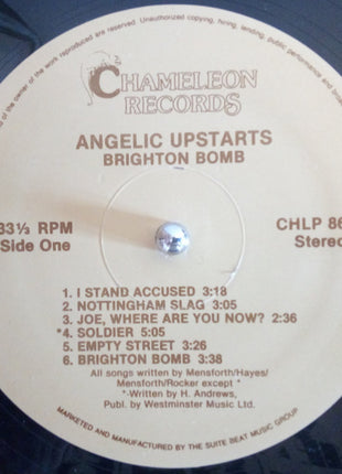 Angelic Upstarts : Brighton Bomb (LP, Album)