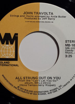 John Travolta : All Strung Out On You / Easy Evil (7")