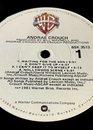 Andraé Crouch : Don't Give Up (LP, Album)