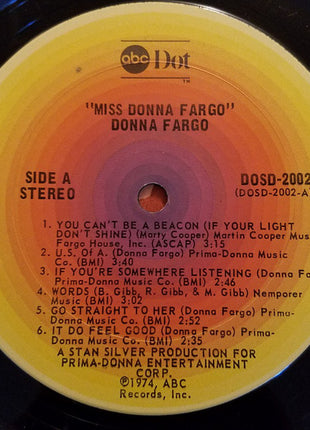 Donna Fargo : Miss Donna Fargo (LP, Album)