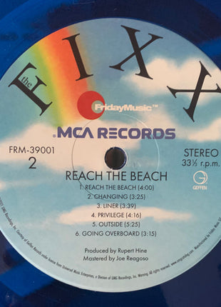 The Fixx : Reach The Beach (LP, Album, RSD, Ltd, RE, RM, Blu)