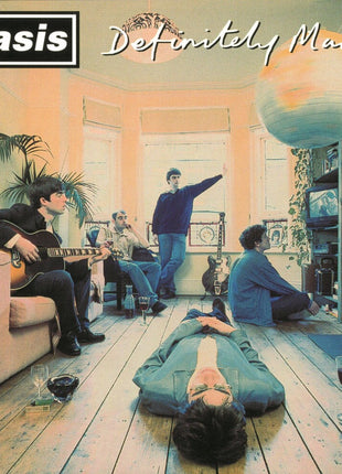 the album cover for Oasis - Definitely Maybe (30th Anniversary Edition)