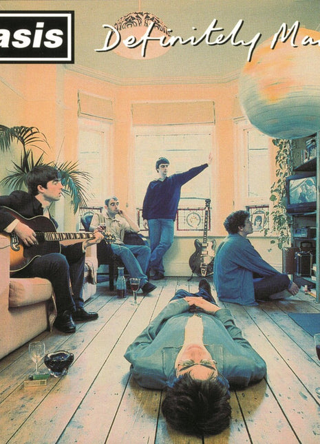 the album cover for Oasis - Definitely Maybe (30th Anniversary Edition)