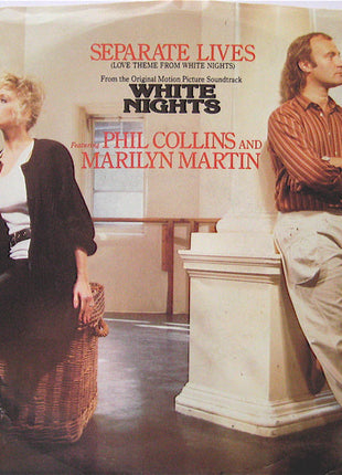 Phil Collins And Marilyn Martin : Separate Lives (Love Theme From White Nights) (7", All)