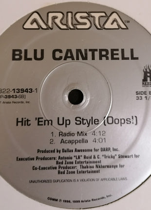 Blu Cantrell : Hit 'Em Up Style (Oops!) (12")