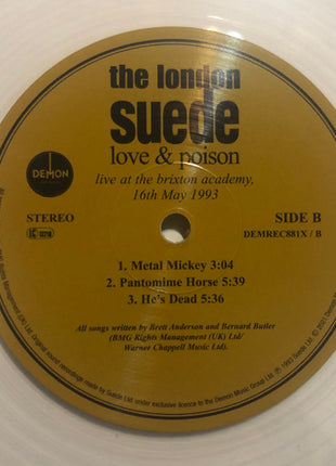 The London Suede* : Love & Poison (Live At The Brixton Academy, 16th May 1993) (2xLP, Album, RSD, Ltd, Cle)