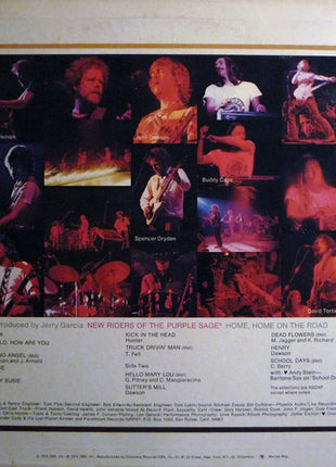 New Riders Of The Purple Sage : Home, Home On The Road (LP, Album, San)