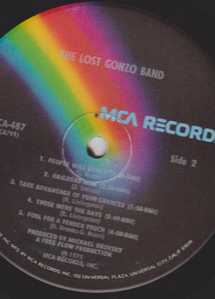 The Lost Gonzo Band : The Lost Gonzo Band (LP, Album, Pin)